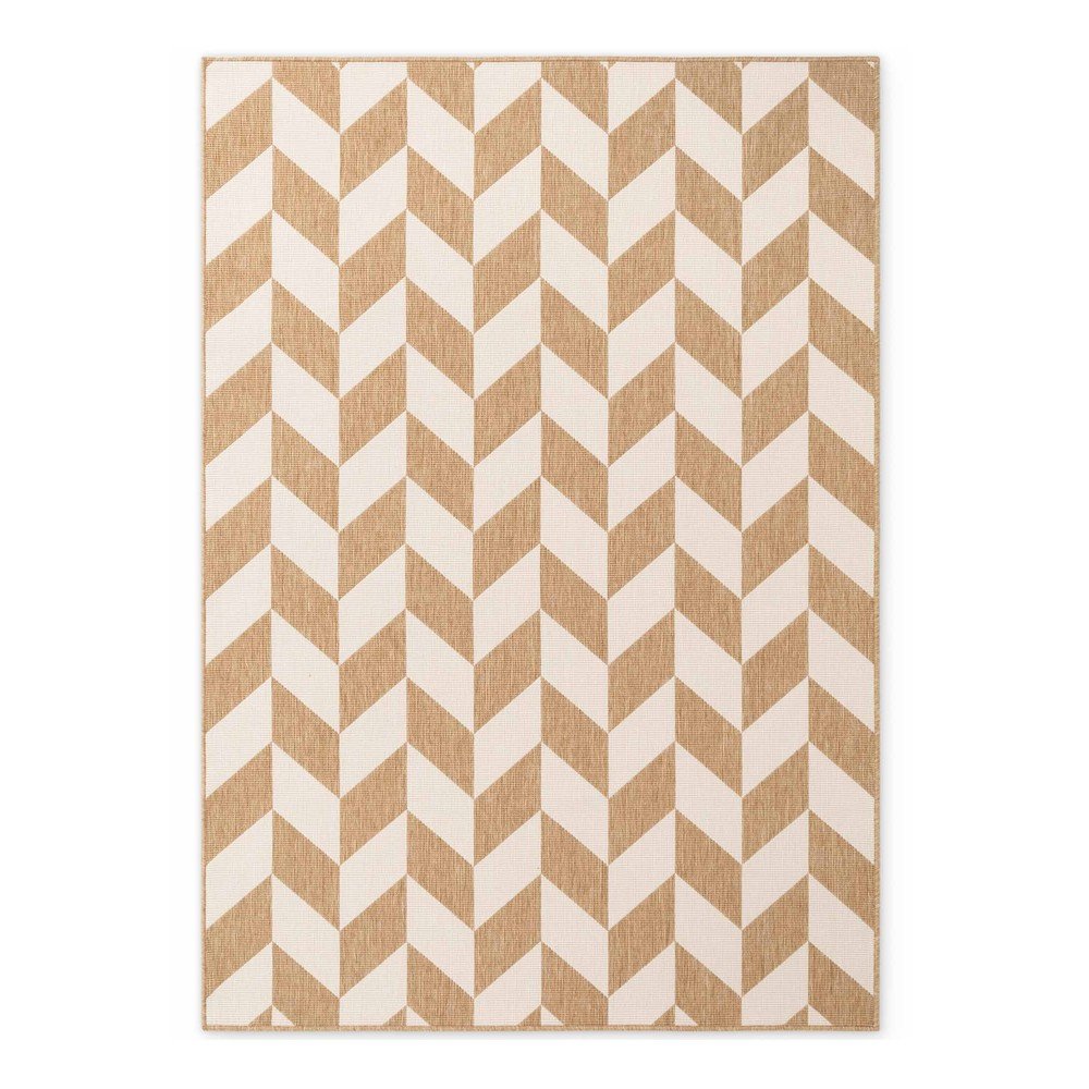 Krémszínű-natúr színű kültéri-beltéri szőnyeg 160x230 cm Haringey Terrick – Ted Baker