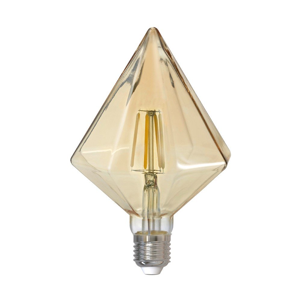 Meleg fehér LED-szálas izzó E27