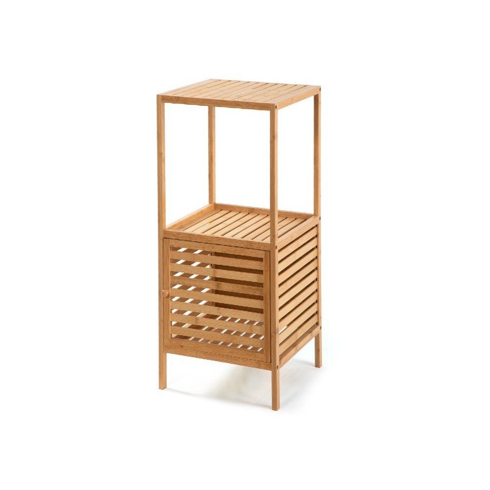 Natúr színű bambusz fürdőszobai polcos állvány 35x80 cm Auren – Bonami Essentials