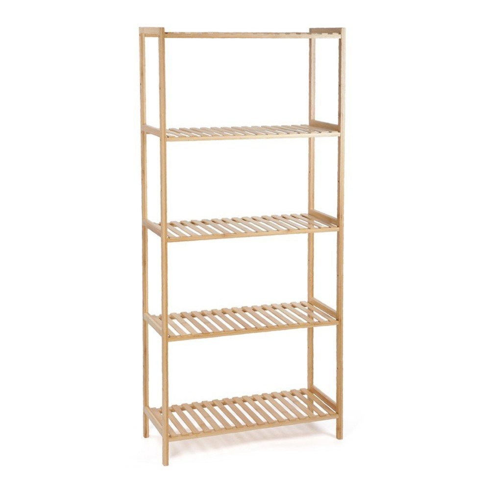 Natúr színű bambusz fürdőszobai polcos állvány 60x130 cm Skaren – Bonami Essentials