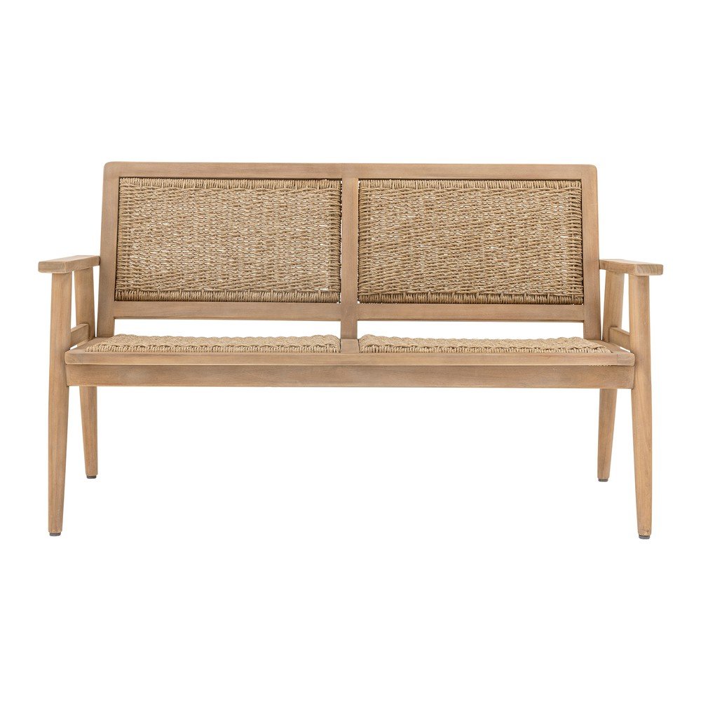 Natúr színű tömörfa kerti kanapé Sorrento – Bloomingville