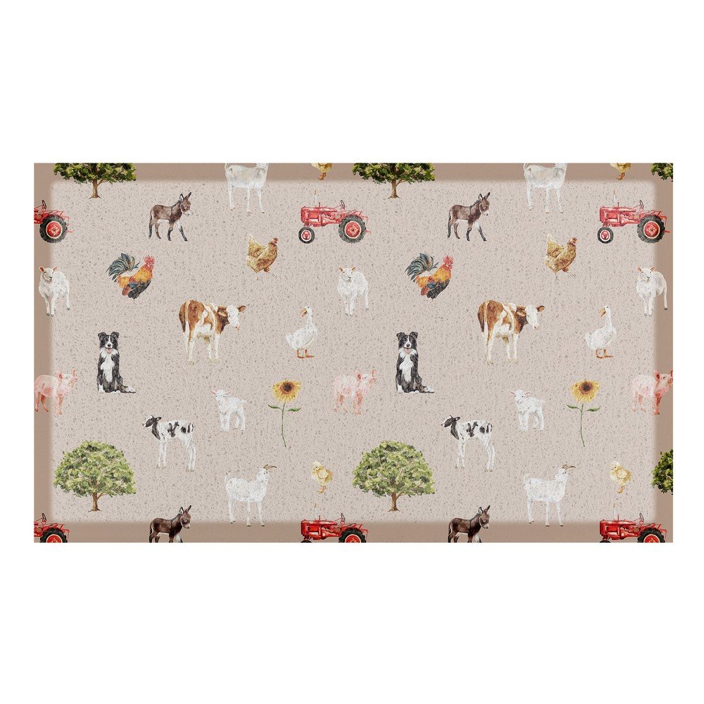 PVC lábtörlő 40x70 cm Farm Life – Artsy Doormats