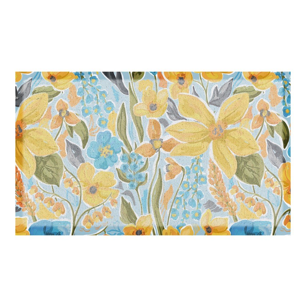 PVC lábtörlő 40x70 cm Flowers – Artsy Doormats