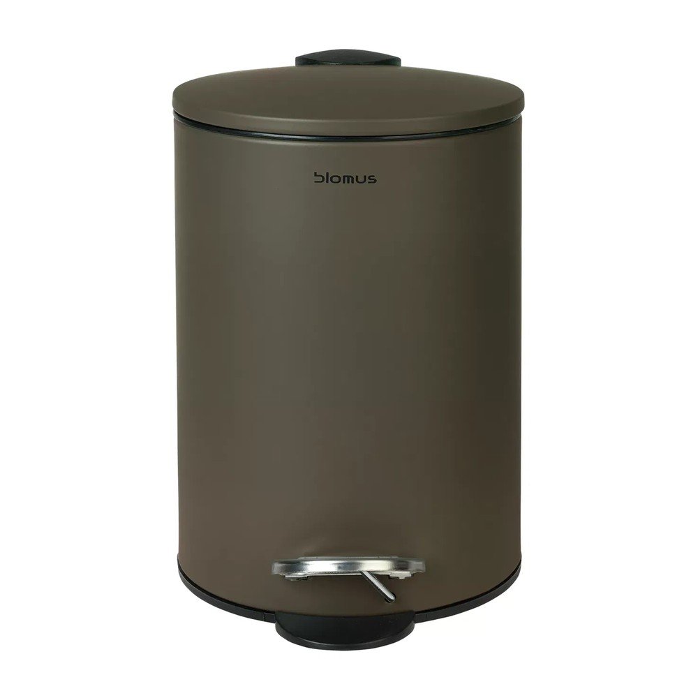 Sötétszürke acél pedálos szemetes 3 l Tubo – Blomus