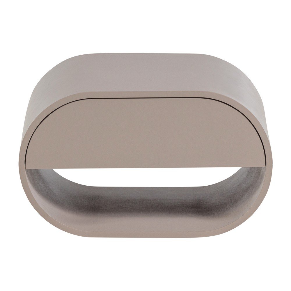 Szürkésbézs többszintes fali polc 39 cm Momo – WOOOD