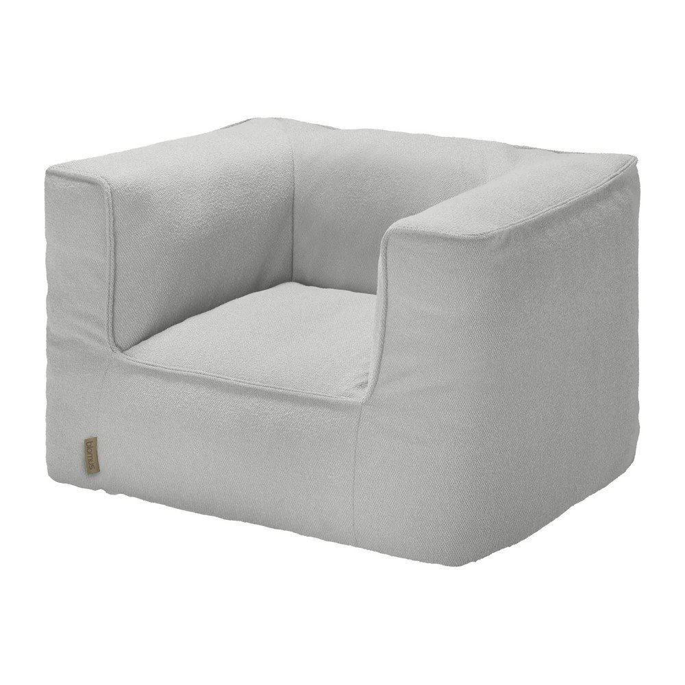 Világosszürke párnázott kerti fotel Grow – Blomus