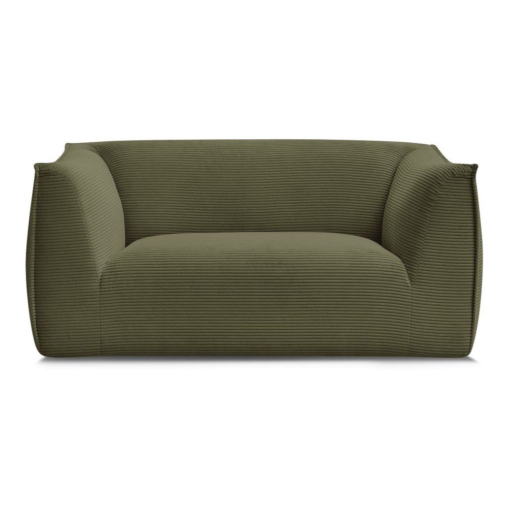 Zöld kordbársony kanapé 170 cm Giorgia – Bobochic Paris