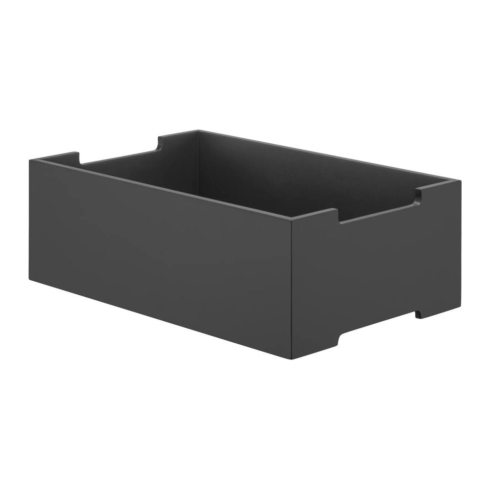 Antracitszürke tárolódoboz 25x39x14 cm Kasane M – Blomus