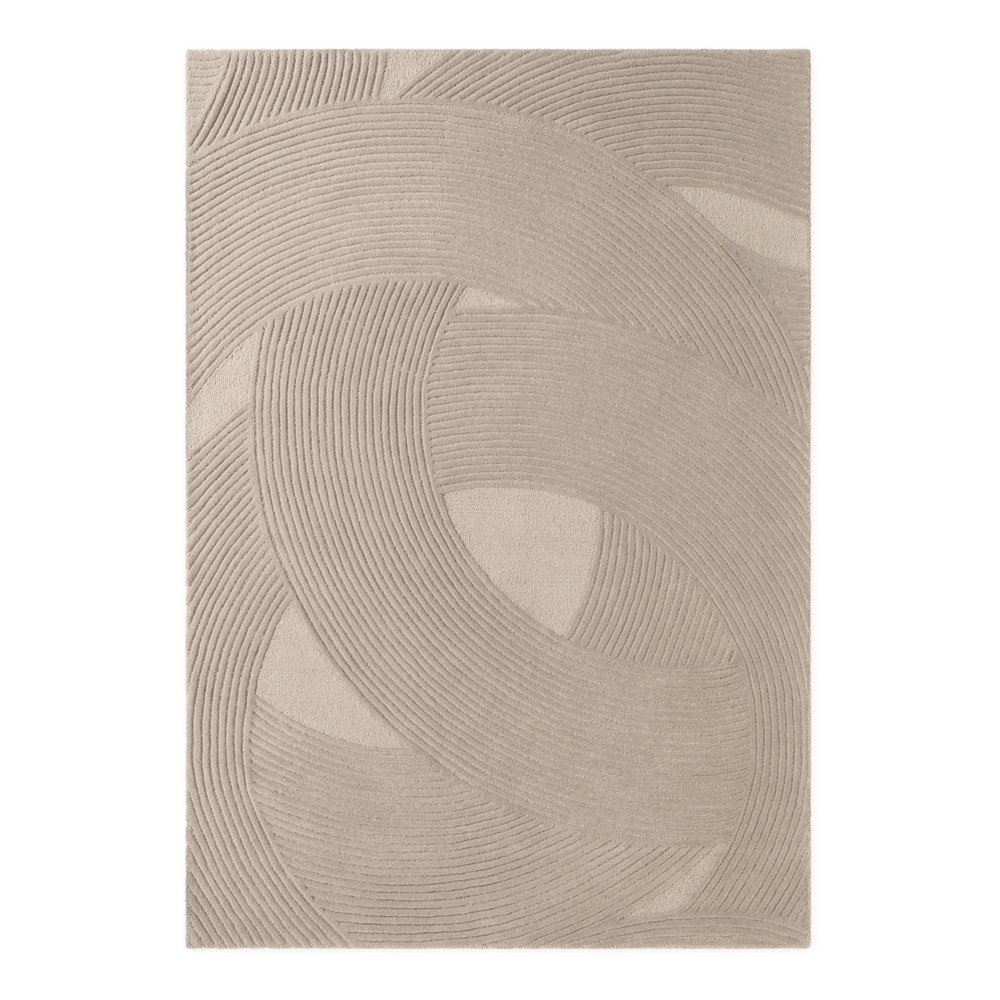 Bézs gyapjú szőnyeg 160x230 cm Kensington Victoria – Ted Baker