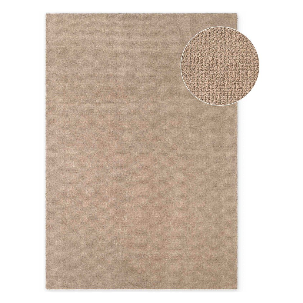 Bézs kézi szövésű gyapjú szőnyeg 120x170 cm Greenwich – Ted Baker