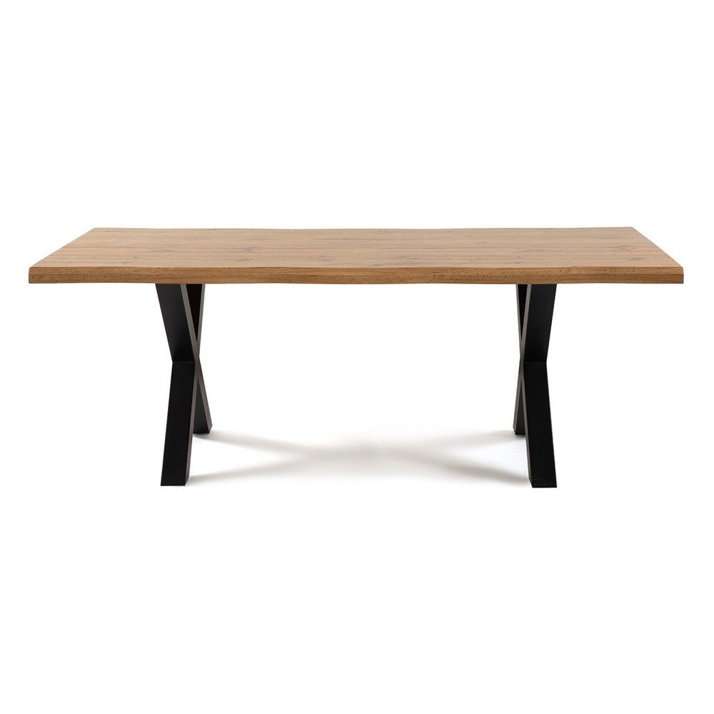 Étkezőasztal tölgyfa dekorral 90x160 cm Kora – Bonami Essentials