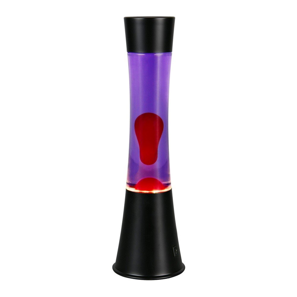 Fekete LED lávalámpa (magasság 39