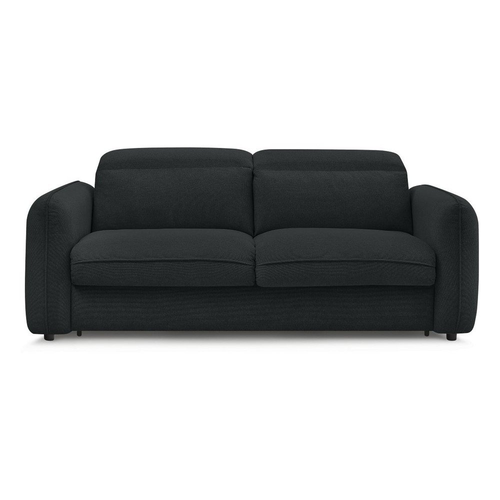 Fekete kanapé 216 cm Achille – Bobochic Paris