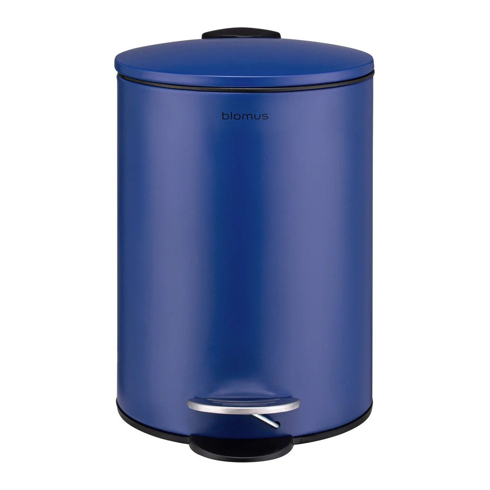 Kék acél pedálos szemetes 3 l Tubo – Blomus