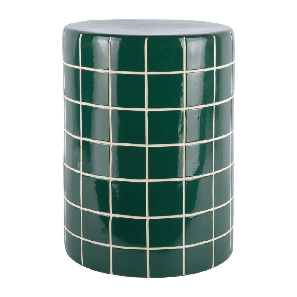 Kerámia kerek tárolóasztal ø 33 cm Retro Tiles – Leitmotiv