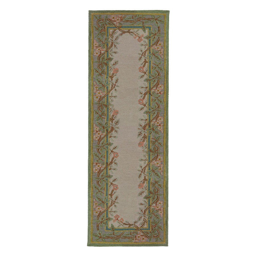 Kézi szövésű gyapjú futószőnyeg 80x300 cm Verona Floral  – Flair Rugs