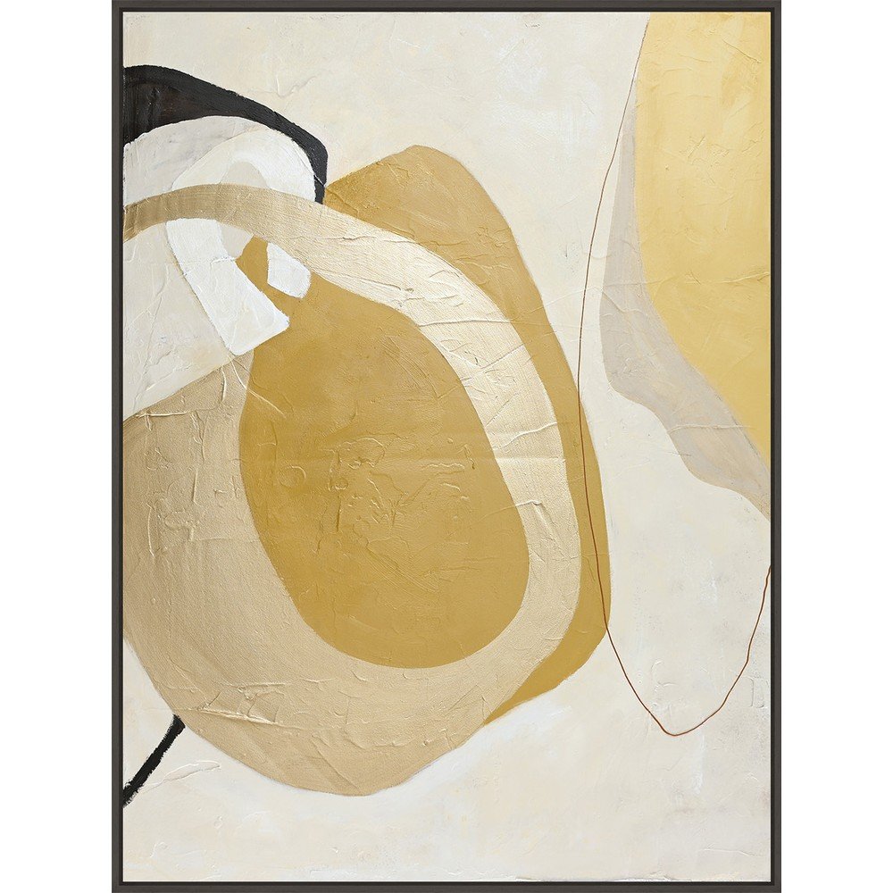 Kézzel festett keretezett-vászon kép 91x121 cm Stardust – Malerifabrikken