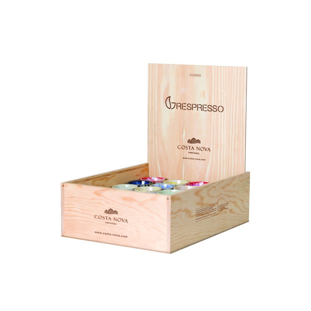 Kőedény eszpresszó csésze szett 40 db-os 100 ml Grespresso – Costa Nova
