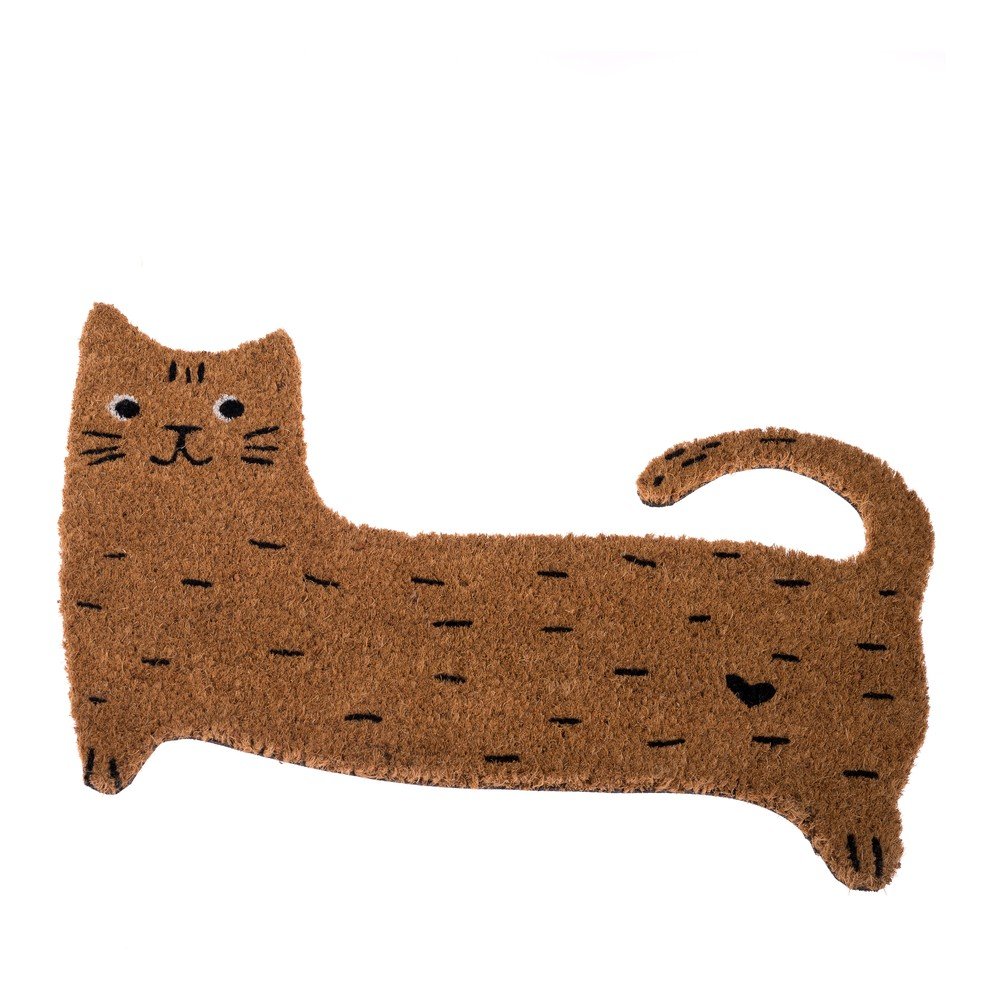 Kókuszrost lábtörlő 40x60 cm Cat – Dakls