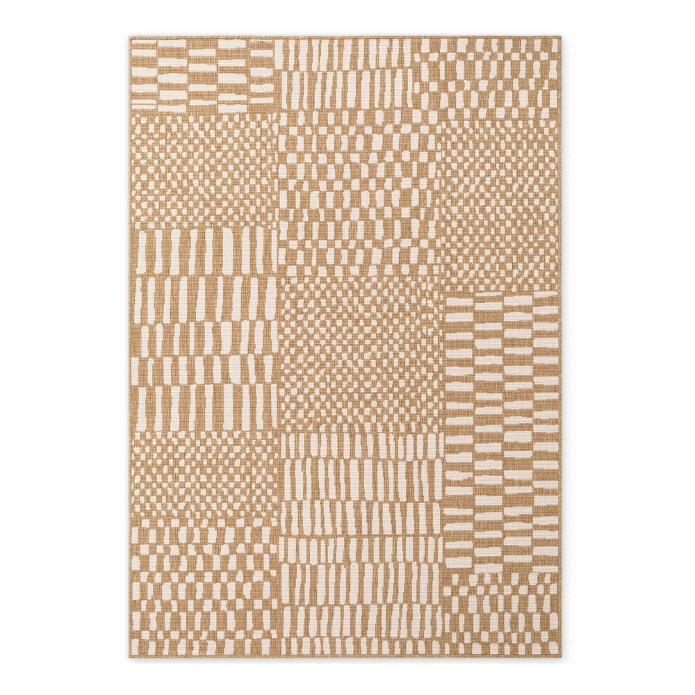 Krémszínű-natúr színű kültéri-beltéri szőnyeg 120x170 cm Haringey Barkham – Ted Baker