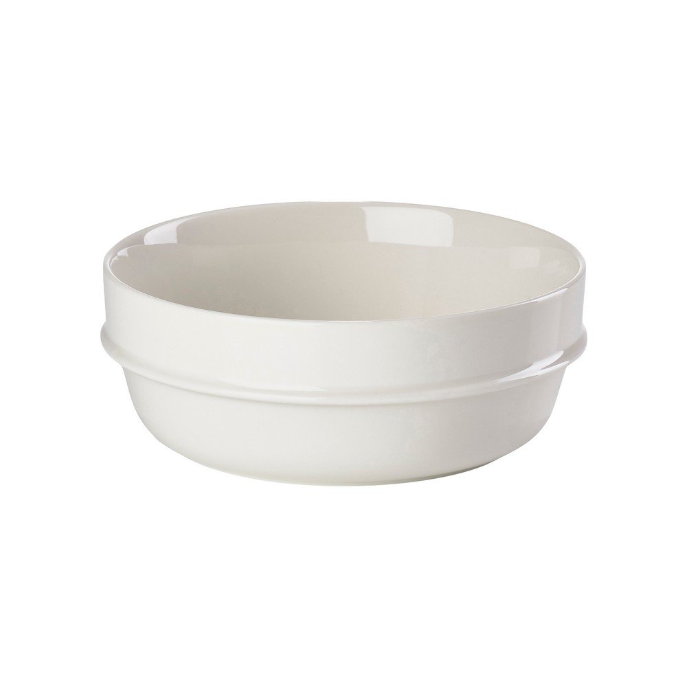 Krémszínű porcelán leveses tálka 600 ml Eau – Zone