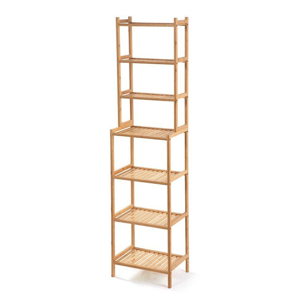 Natúr színű bambusz fürdőszobai polcos állvány 40x154 cm Skaren – Bonami Essentials