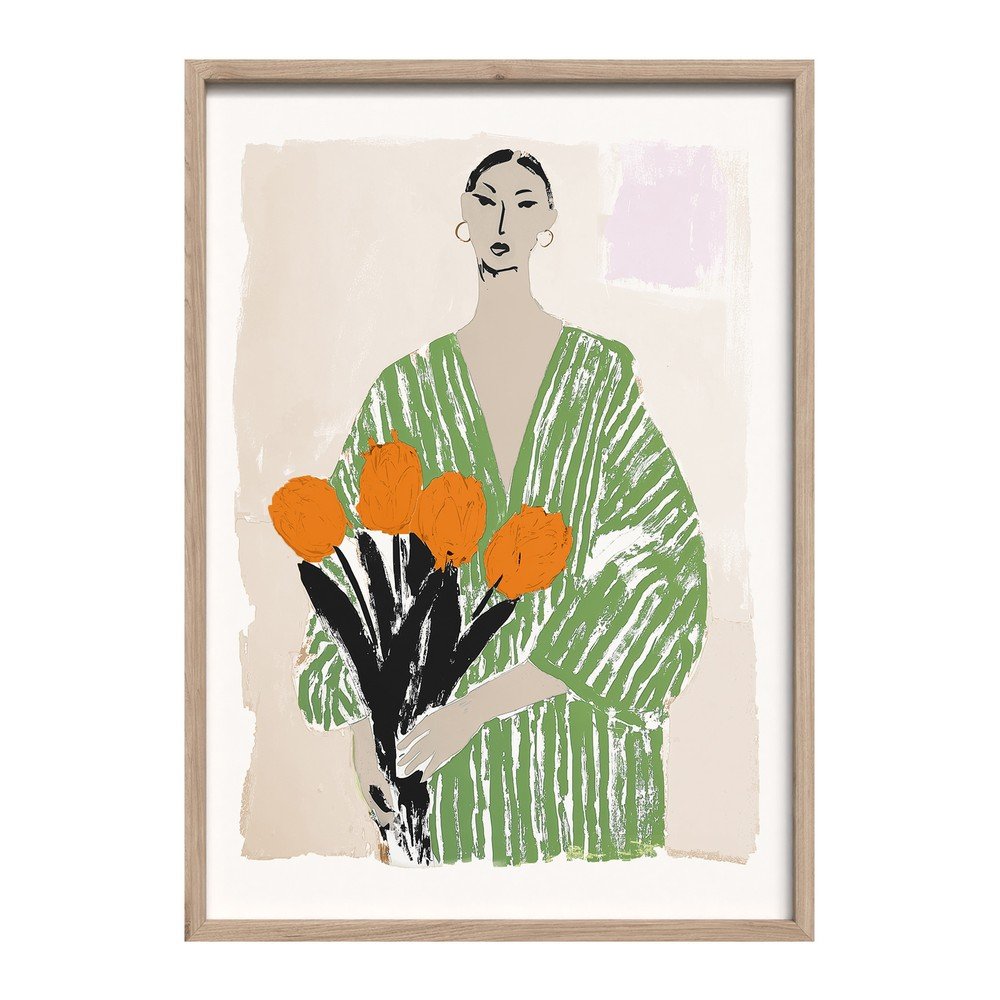 Nyomtatott keretezett kép 50x70 cm Stella – Styler