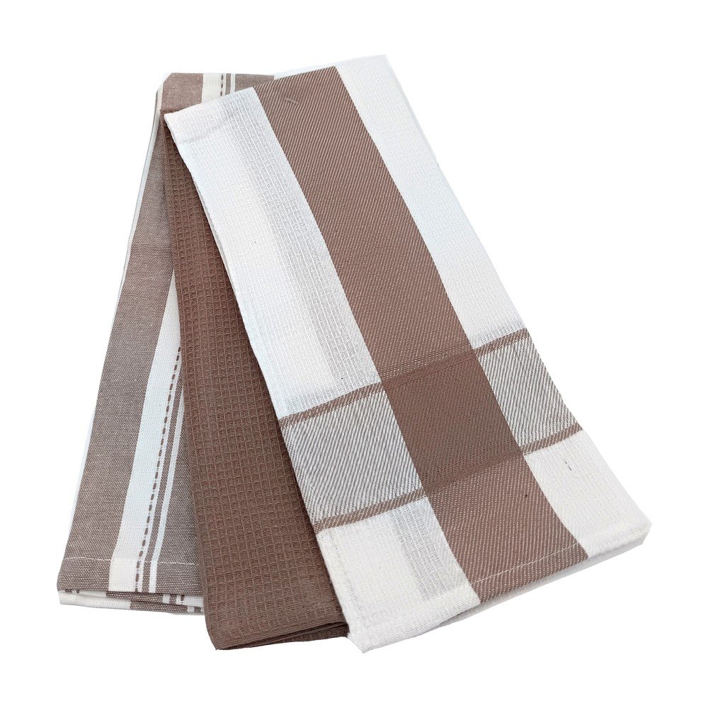 Pamut konyharuha szett 3 db-os 45x70 cm Vafle – JAHU collections