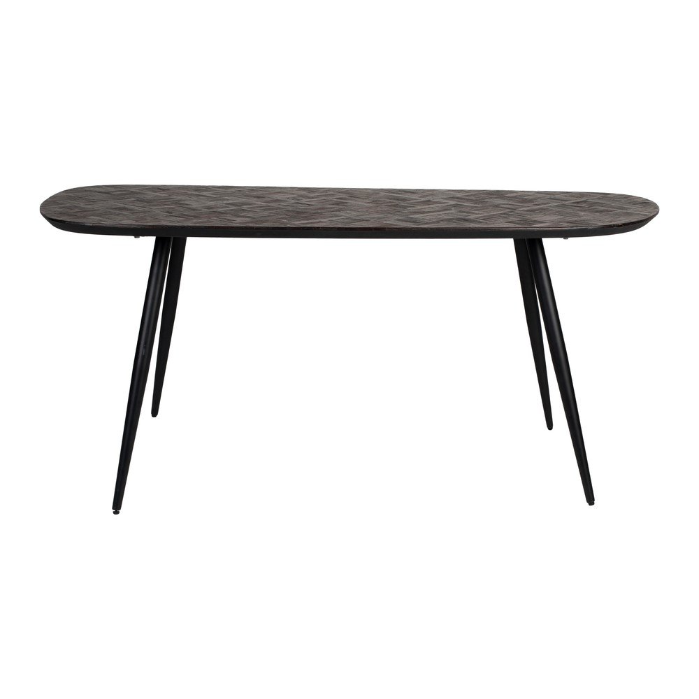 Teakfa étkezőasztal 90x180 cm Webster – White Label
