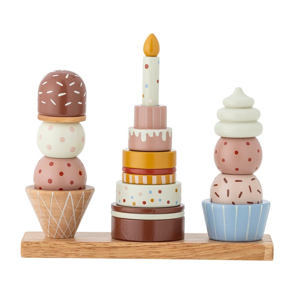 Tömörfa építőtorony Celebrate – Bloomingville Mini
