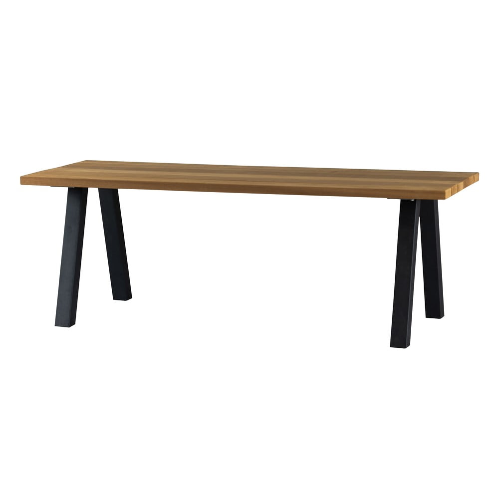 Tömörfa kerti étkezőasztal 81x210 cm Tablo – WOOOD