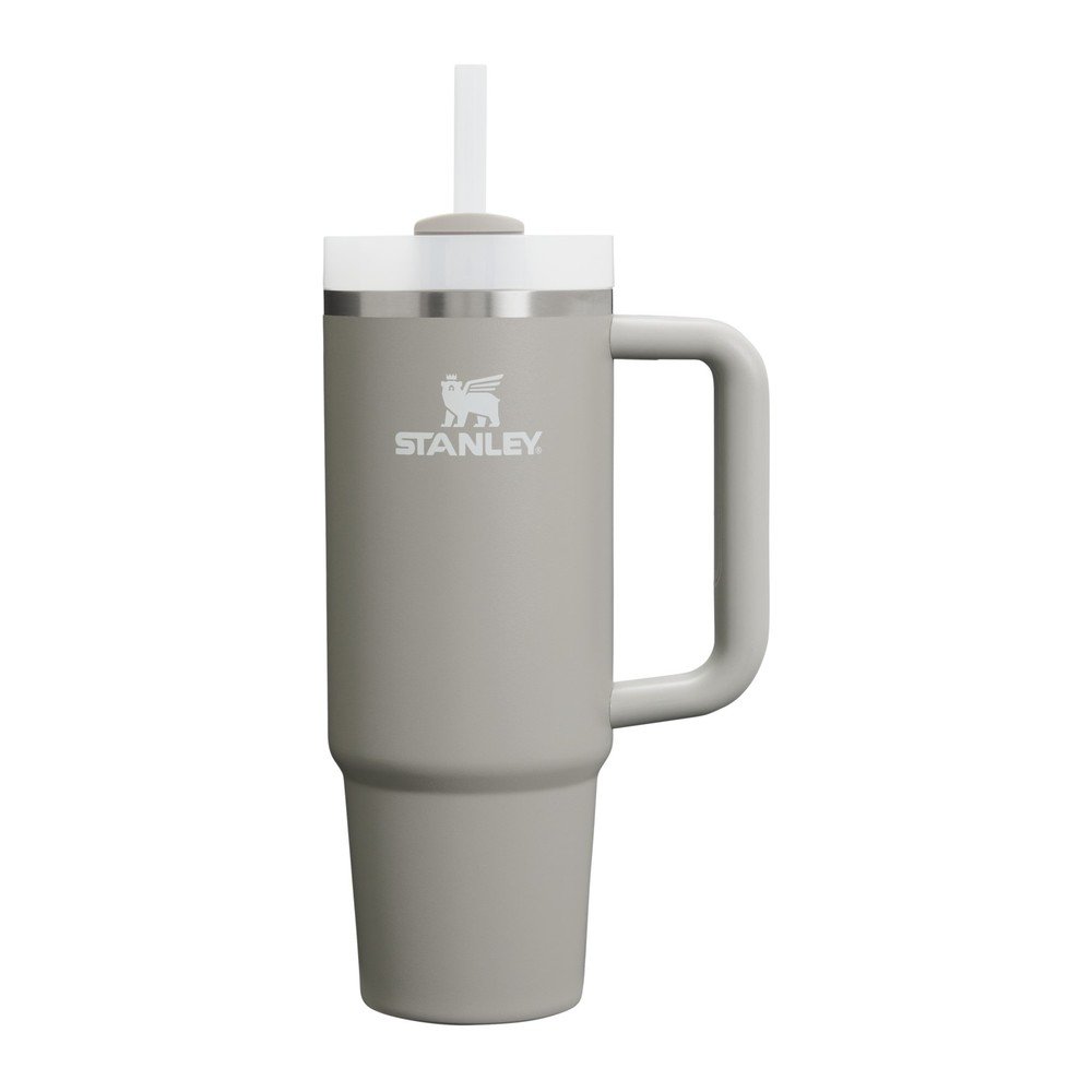 Világosszürke rozsdamentes acél termosz szívószállal 890 ml Quencher H2.O FlowState™ Tumbler Ash – Stanley