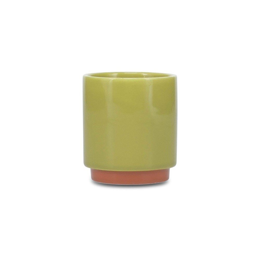 Zöld-narancssárga kőedény csésze 270 ml Duo – ONA