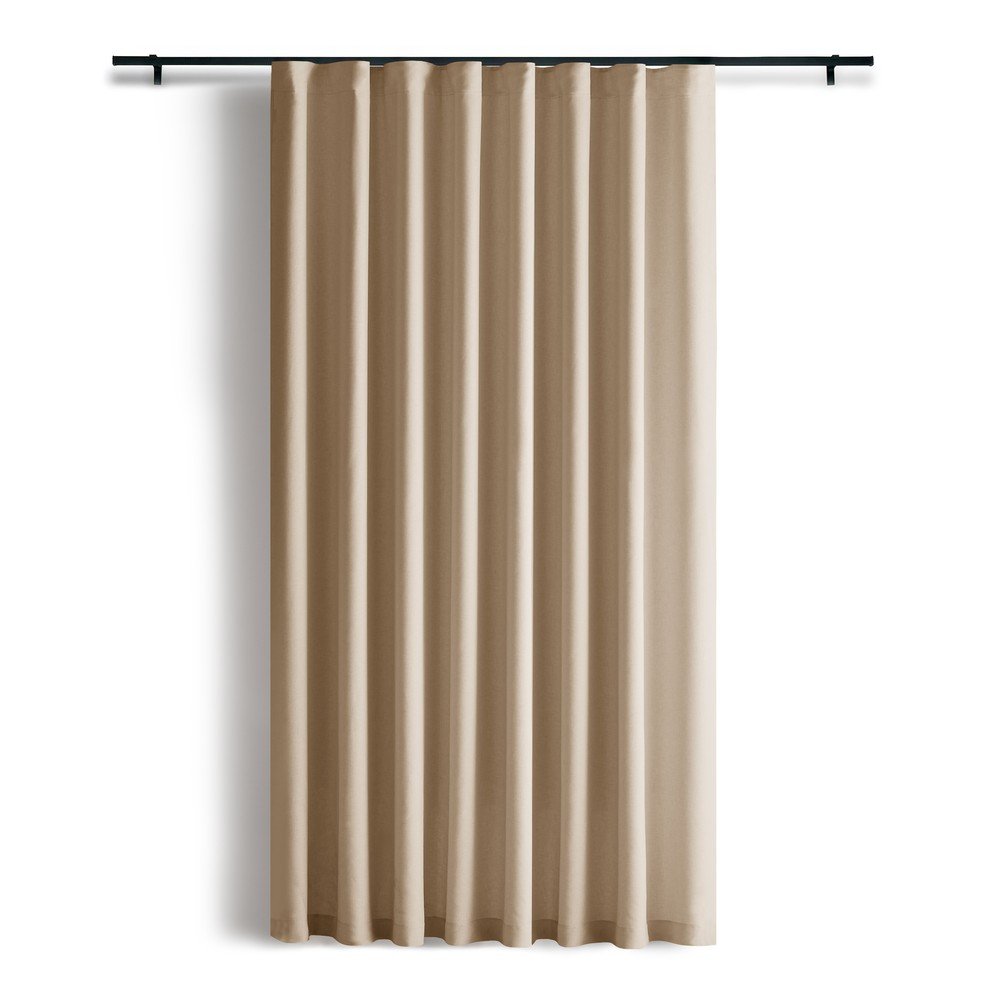 Bézs dimout (részleges sötétítő) függöny 265x250 cm Calisto – Filumi