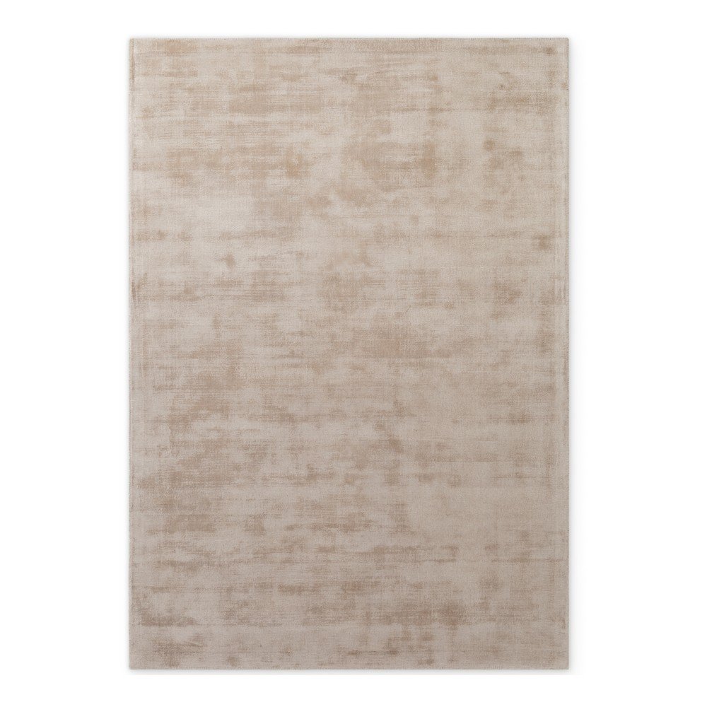 Bézs kézi szövésű viszkóz szőnyeg 200x300 cm Noemi – Vikosa