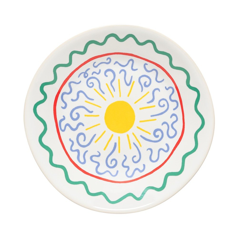 Desszertes kőedény tányér ø 16 cm Summer Bliss – Costa Nova