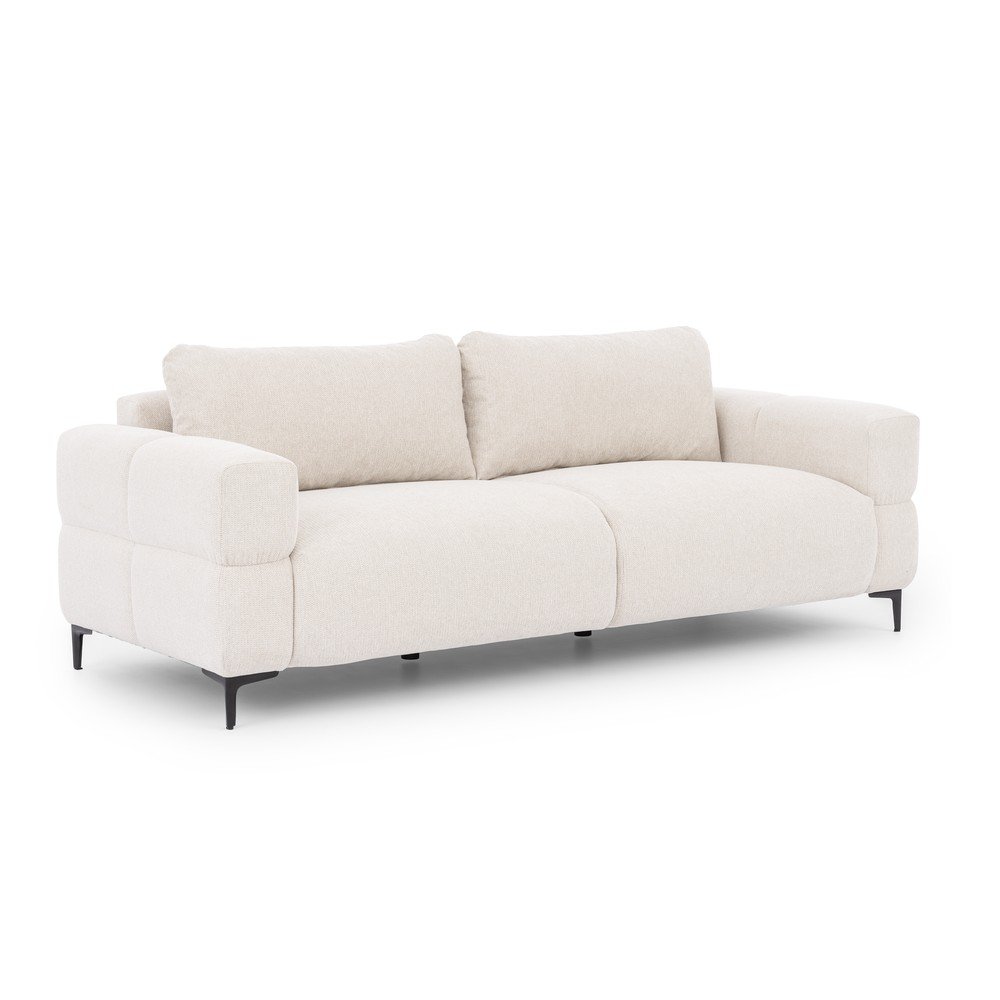 Fehér kanapé 217 cm Helio – Ropez