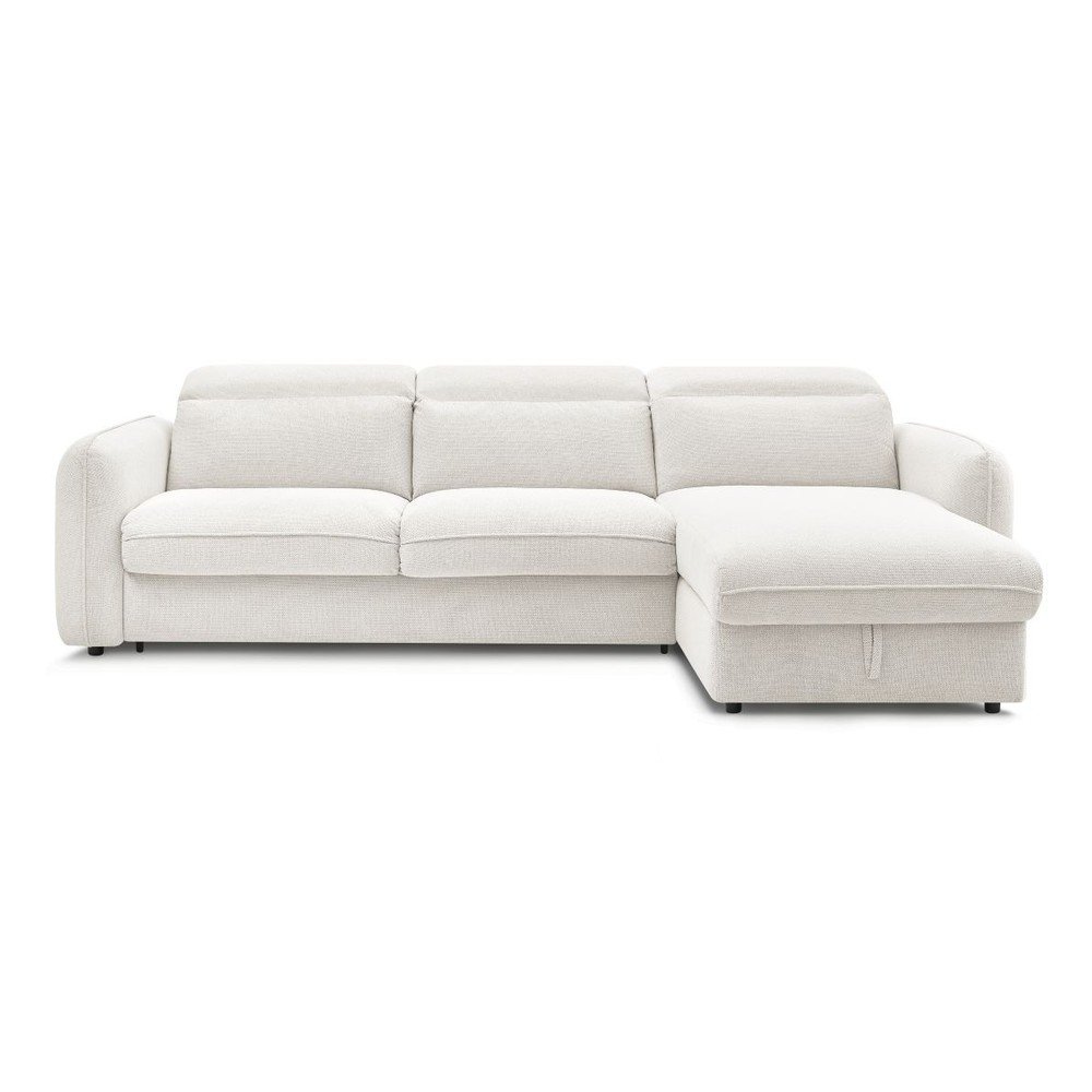 Fehér sarokkanapé Achille – Bobochic Paris