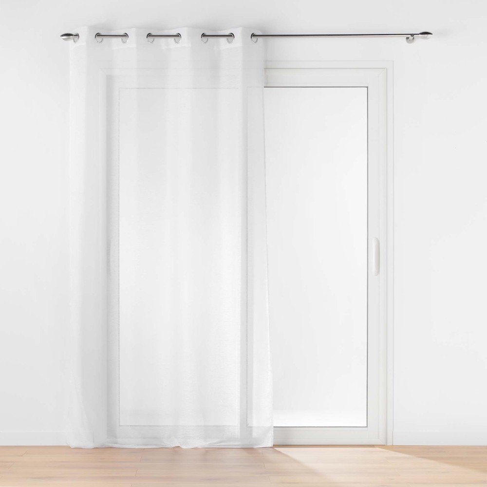 Fehér voile fényáteresztő függöny 140x240 cm Lissea – douceur d'intérieur