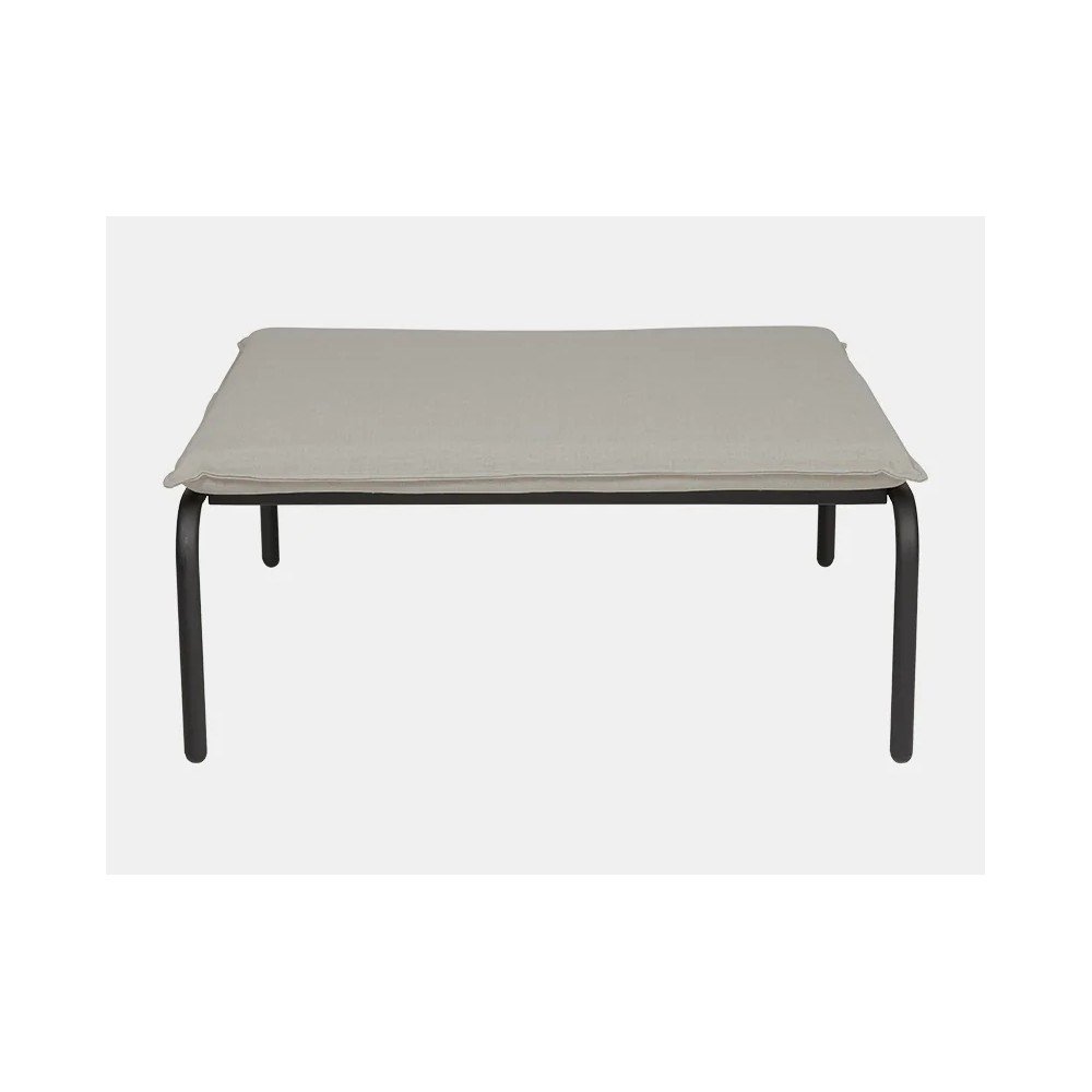 Fekete-bézs kerti puff Furi – OYOY Living Design
