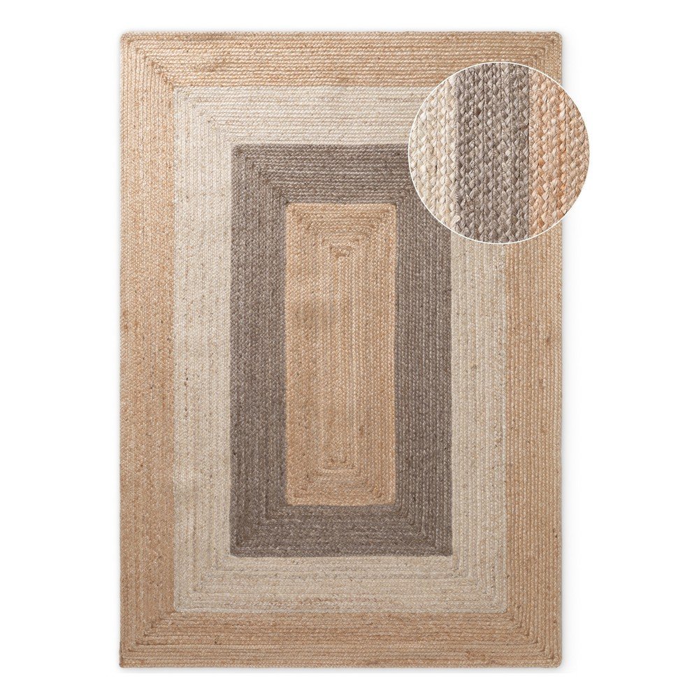 Kétoldalas-kézi szövésű juta szőnyeg 160x230 cm Juno – Hanse Home