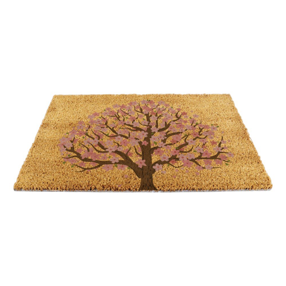 Kókuszrost lábtörlő 60x90 cm Blossom Tree of Life – Artsy Doormats