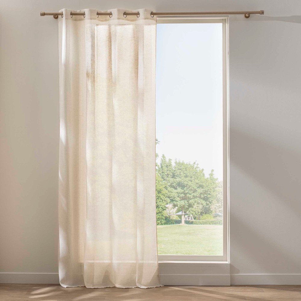 Krémszínű függöny 140x280 cm Sanya – douceur d'intérieur