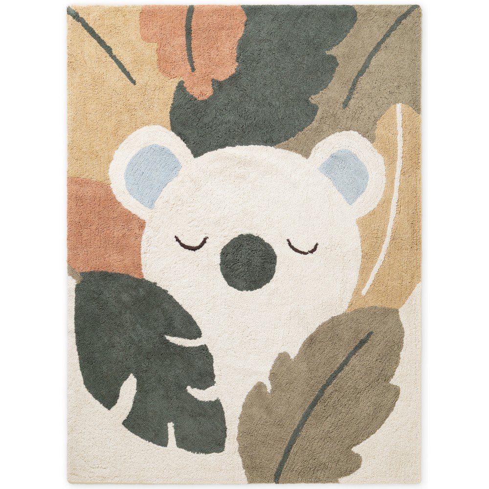 Krémszínű mosható-kézi szövésű pamut gyerek szőnyeg 140x200 cm Snuggle Rio – Hanse Home