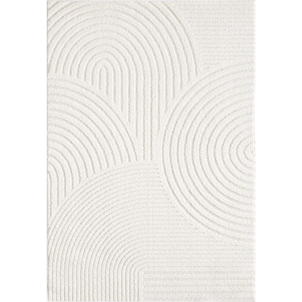 Krémszínű szőnyeg 120x170 cm Whirl – ESTE