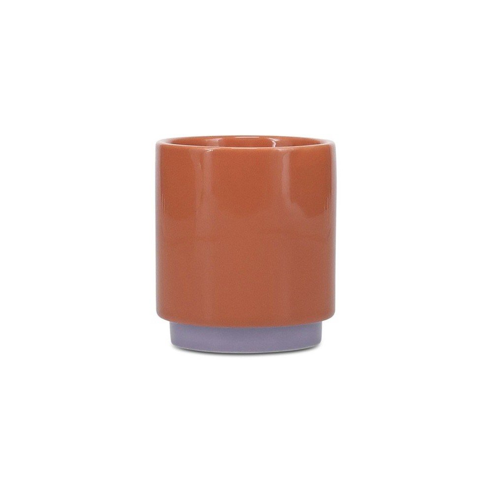 Narancssárga-lila kőedény csésze 270 ml Duo – ONA