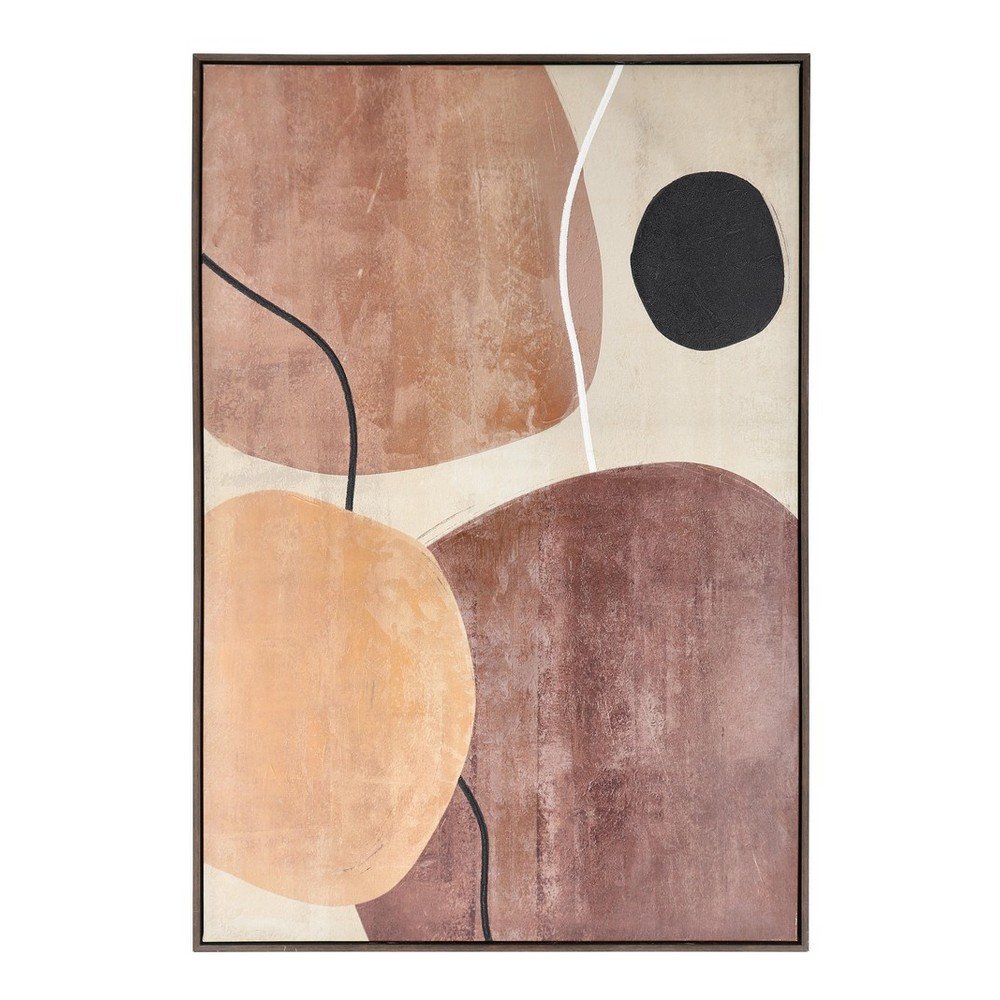 Nyomtatott  keretezett-vászon kép kézzel festett részletekkel 83x123 cm Gallery – Bizzotto