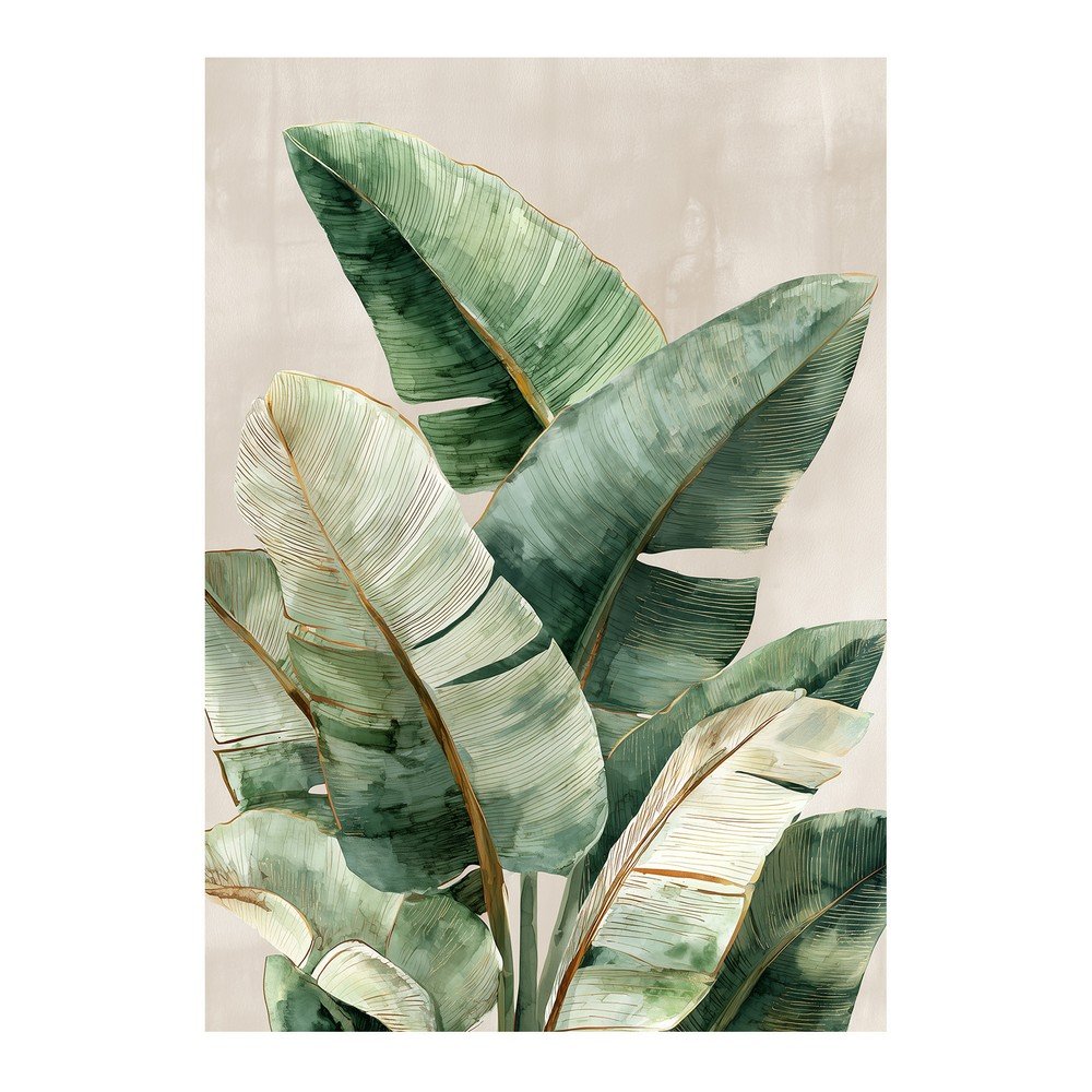 Nyomtatott vászon kép 70x100 cm Foliage – Styler