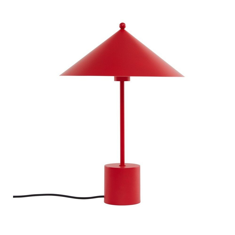 Piros fém asztali lámpa (magasság 50 cm) Kasa – OYOY Living Design
