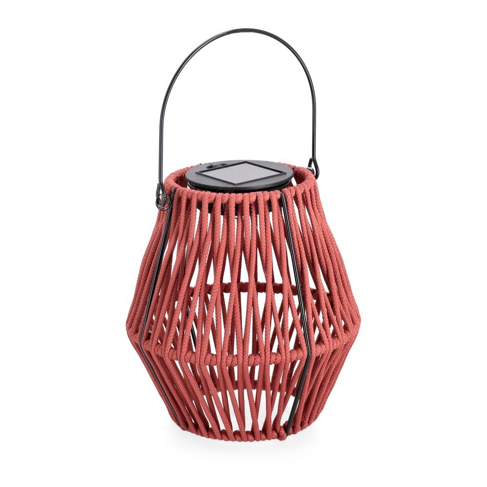 Piros napelemes LED lámpás (magasság 17 cm) Juny – Yes Everyday
